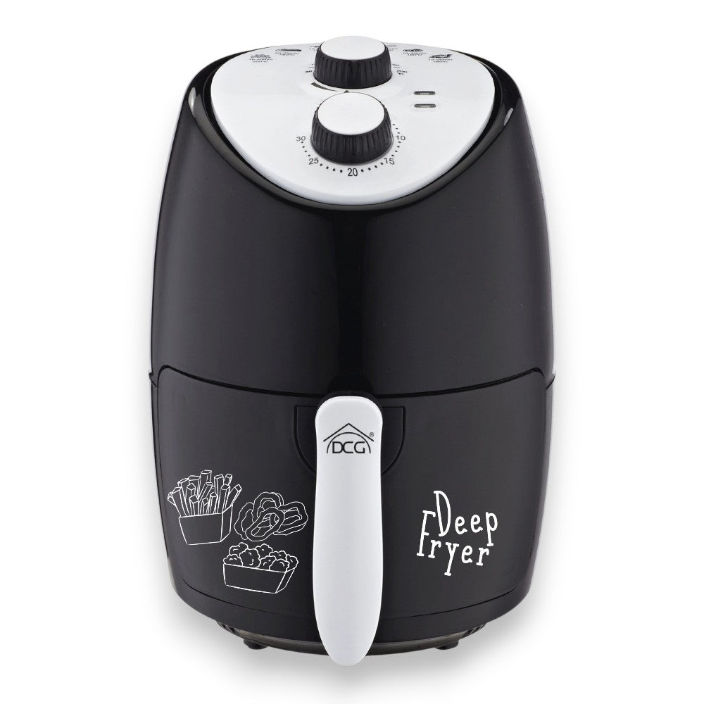 Friggitrice ad aria 1000w cestello 2 lt con timer e termostato regolabile FR3504