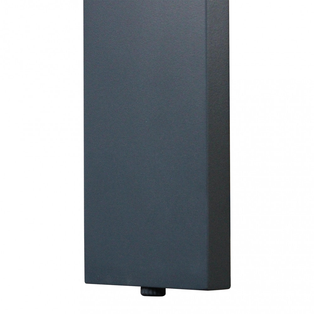 Tavolo allungabile con struttura in alluminio 200/250x100xH75 cm Brollin