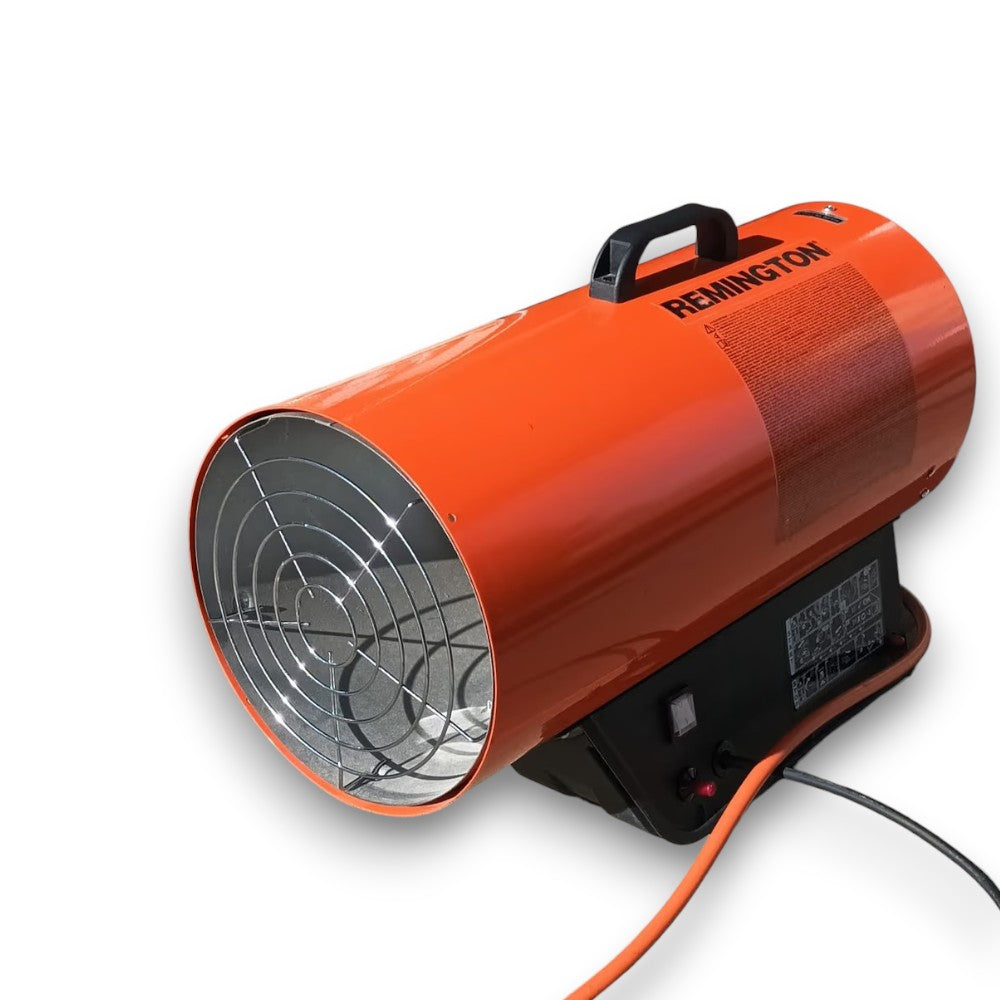 Generatore aria calda a gas gpl 33 kw protezione termica 230v termostato isolamento ip44 portata aria