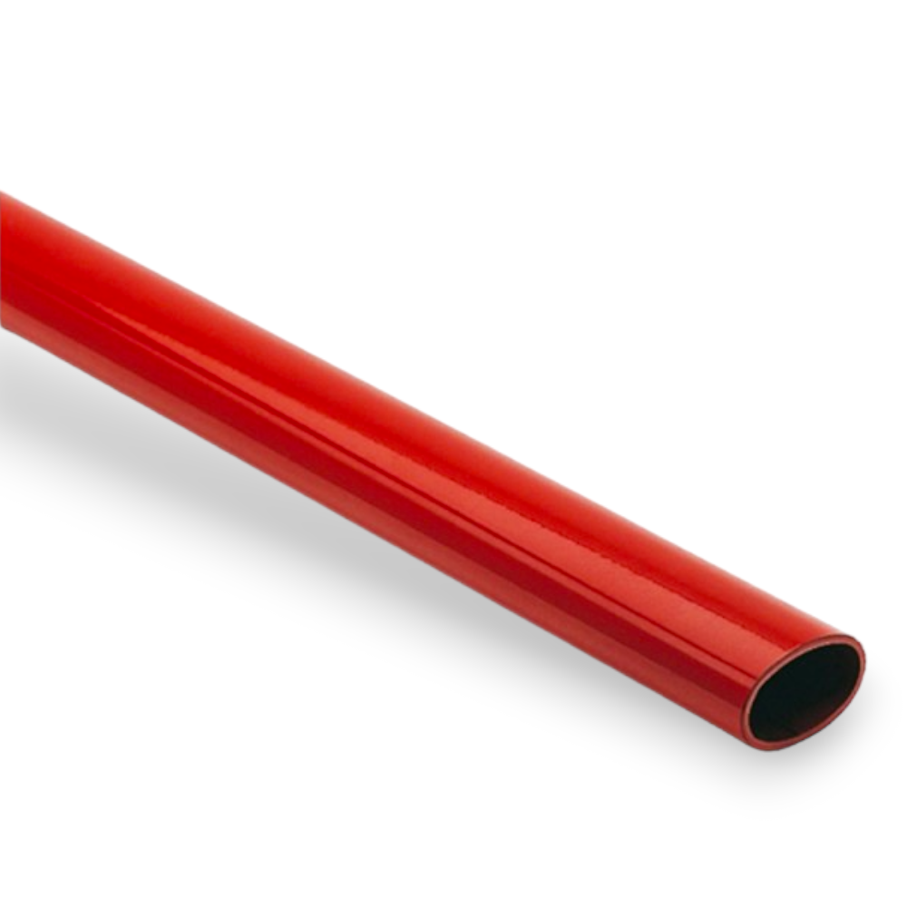 Barra ovale in alluminio 30x22 mm per maniglioni antipanico porte di emergenza CISA