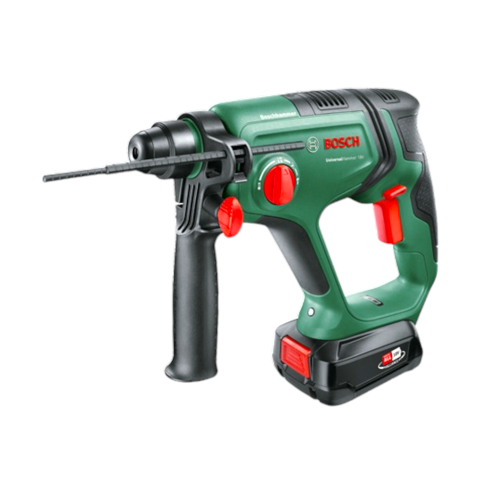 Trapano a batteria a percussione 18V con attacco SDS-Plus con valigetta Bosch Universal Hammer