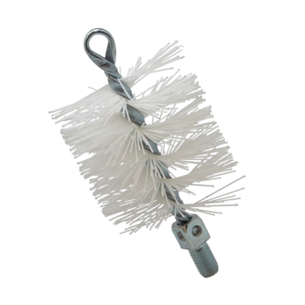 Scovolo spazzola in nylon per pulizia canna fumaria stufe a pellet