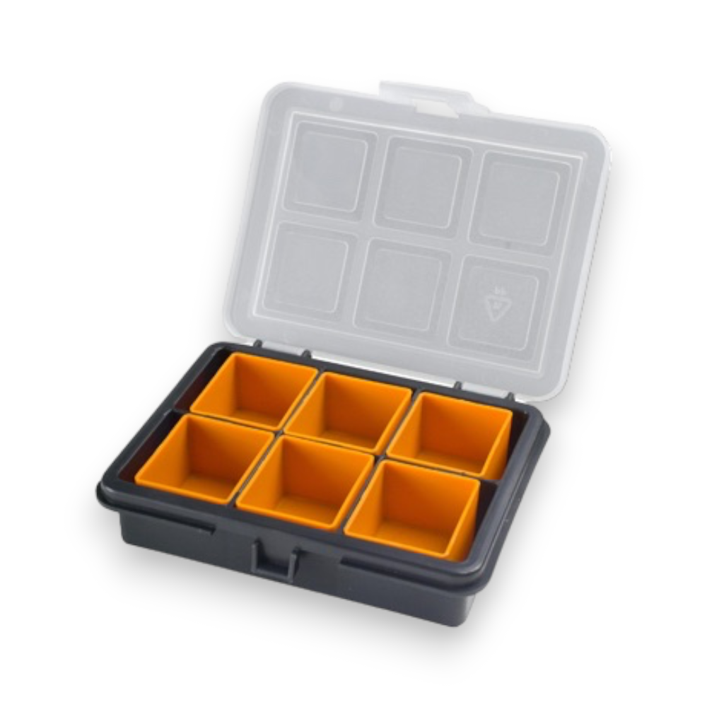 Mini cassetta organizer porta minuterie ferramenta con vaschette estraibili