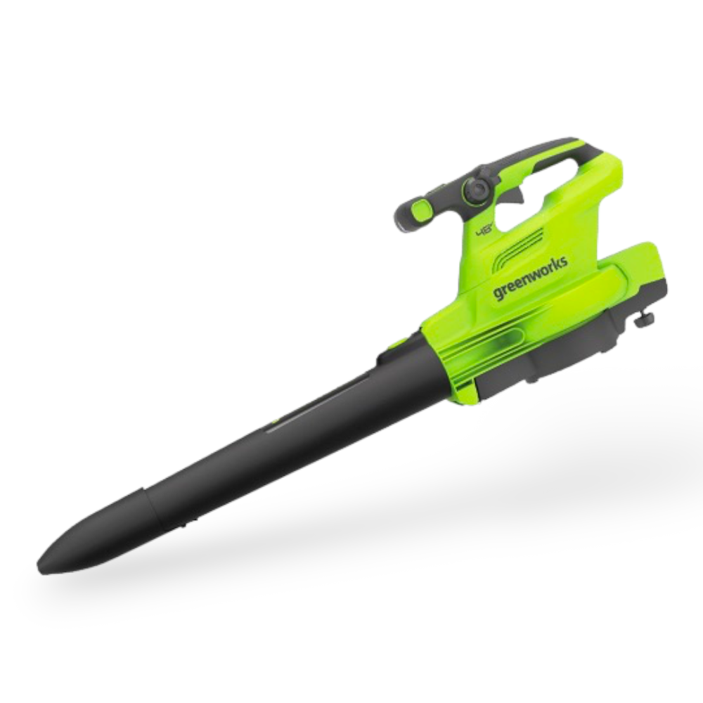 Soffiatore aspiratore trituratore 3in1 multifunzione a batteria 48V con motore brushless e regolazione di potenza GREENWORKS GD48B