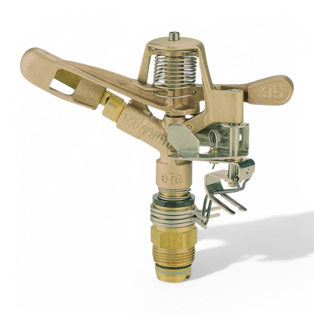 Irrigatore a settore in ottone 3/4" M per irrigazione orti e campi