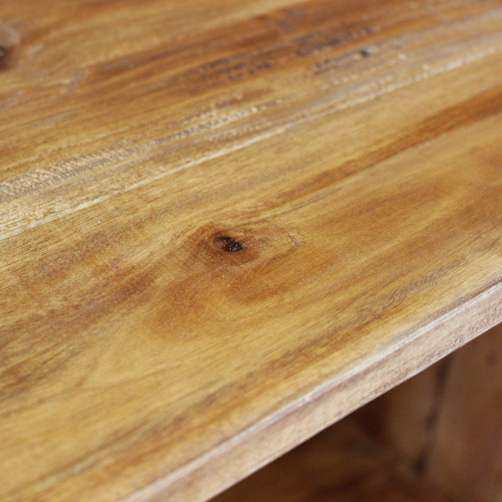 Mobile libreria in legno di mogano robusto fisso 65x33xH195 cm