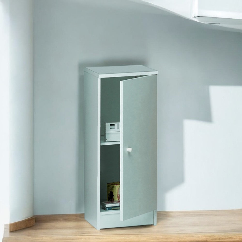 mobile portaoggetti 1 anta bianco mdf liscia dimensioni 31x34x80 cm ideale per organizzazione e stile casa eleganti