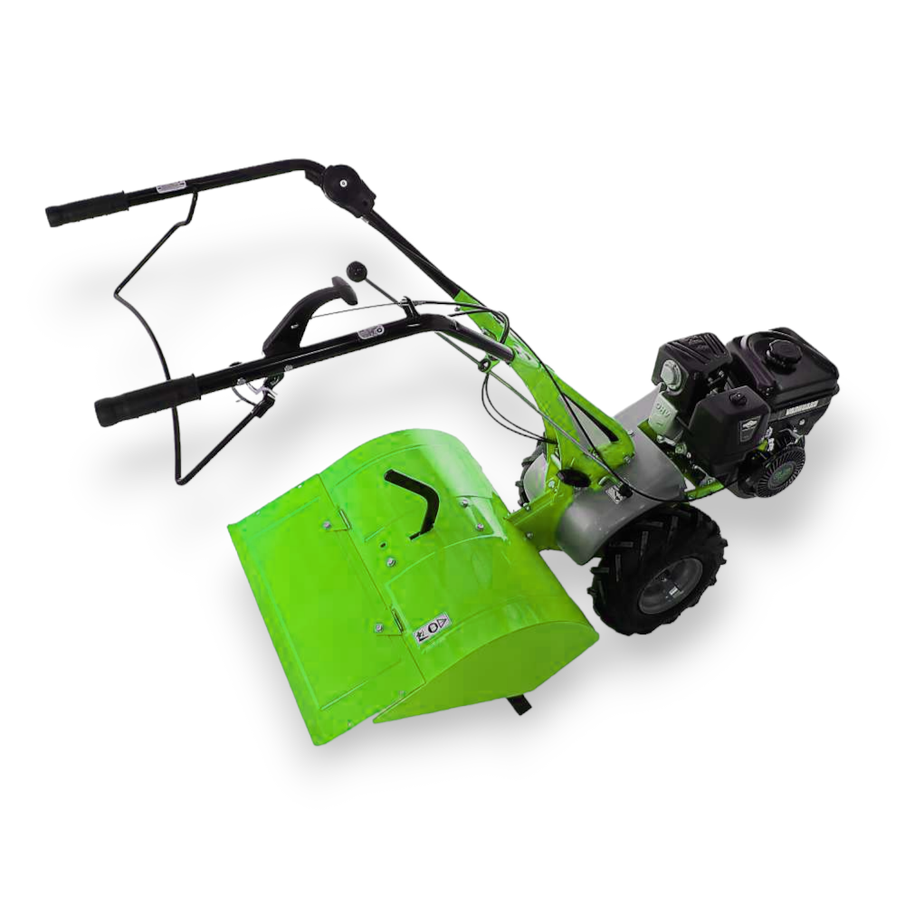 Motocoltivatore semovente con fresa a zappe motore 5.5 hp trasmissione con retromarcia Green Cat Terra