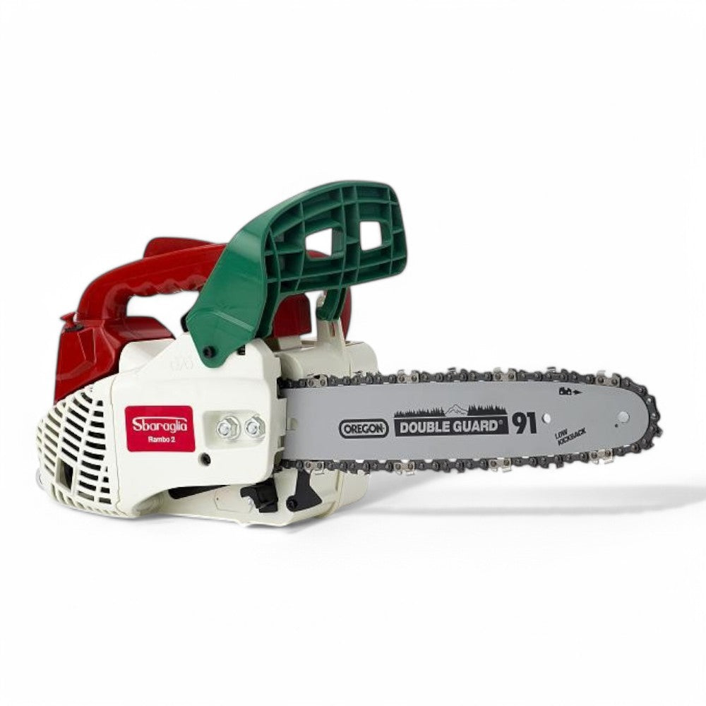 Motosega a scoppio 25.4 cc a 2 tempi raffreddato ad aria con lama 25 cm da pota