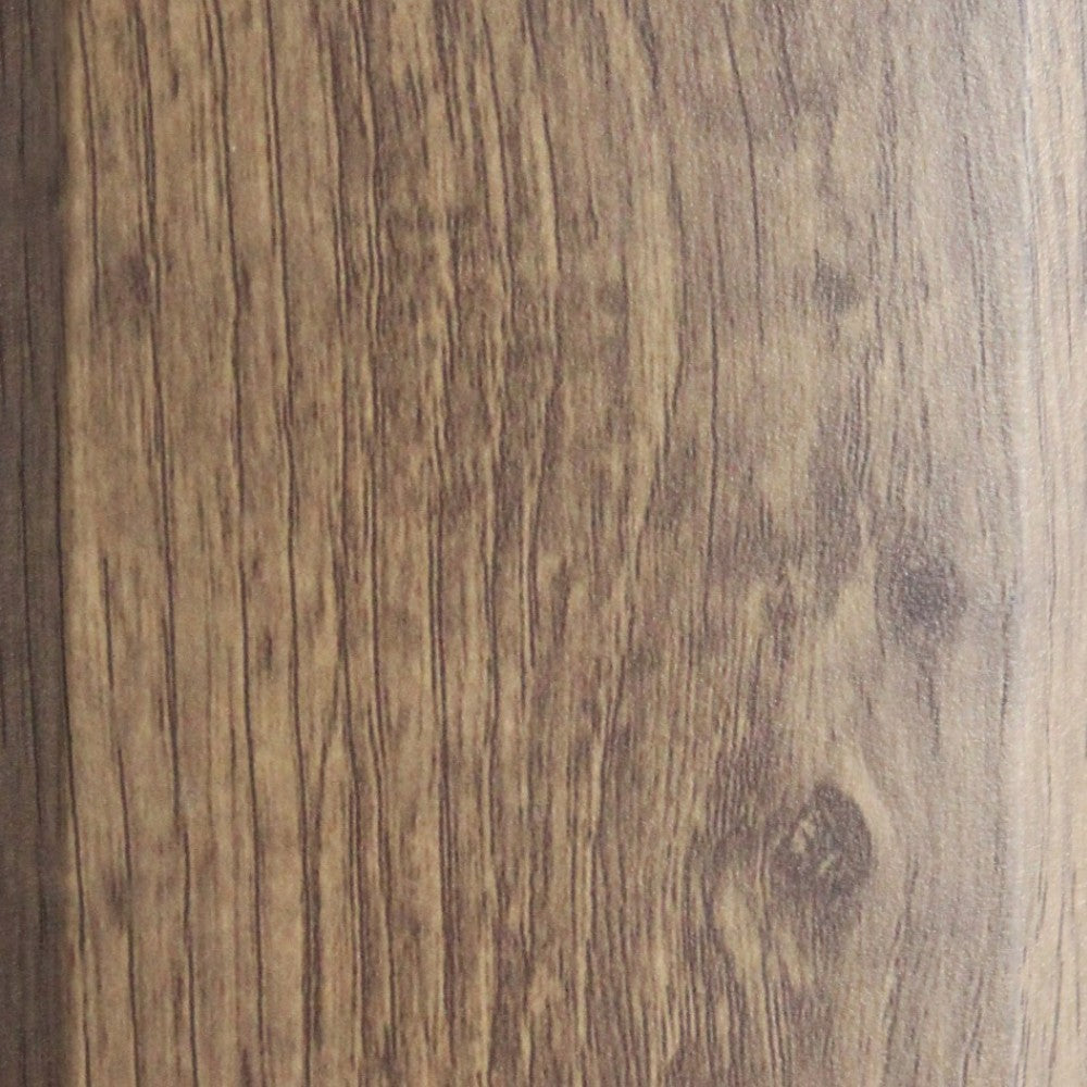 Ombrellone a braccio con struttura in alluminio effetto legno marrone 3x4 con telo taupe Mendè
