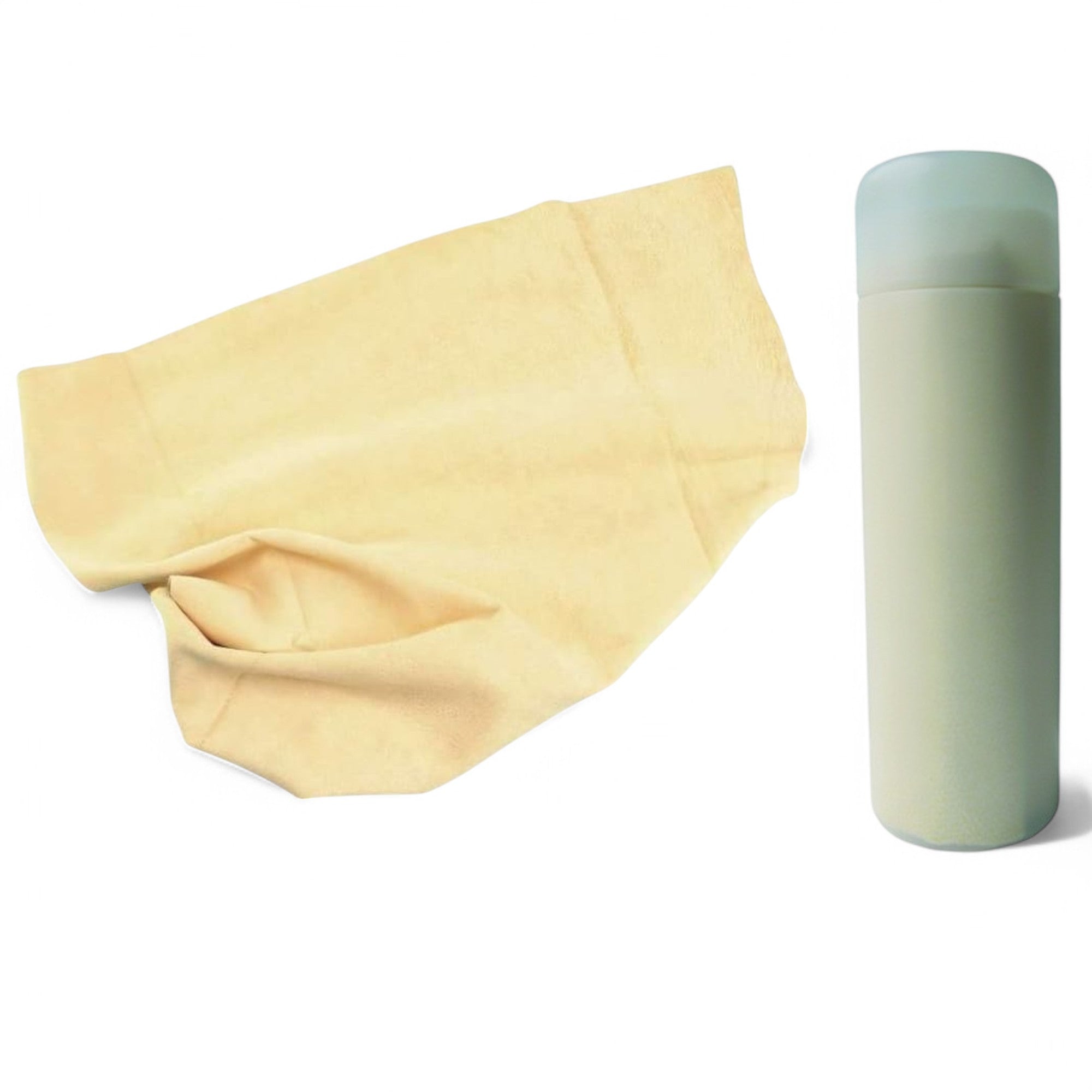 Panno auto finto camoscio in contenitore cilindrico 66x43 cm