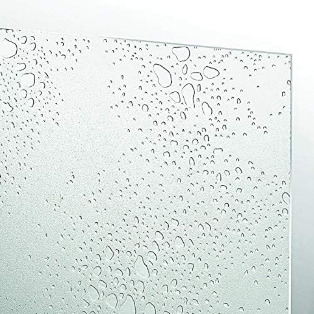 Parete sopravasca 1 lato in con struttura in alluminio e acrilico bianco 1 Anta 68 cm