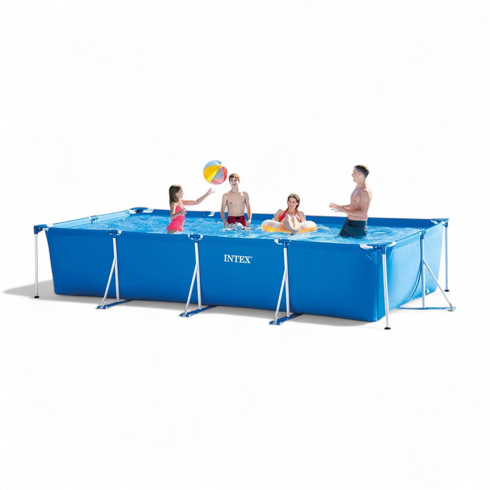 Piscina rettangolare con telaio portante 450x220xH84 cm capacità lt 7127 Frame