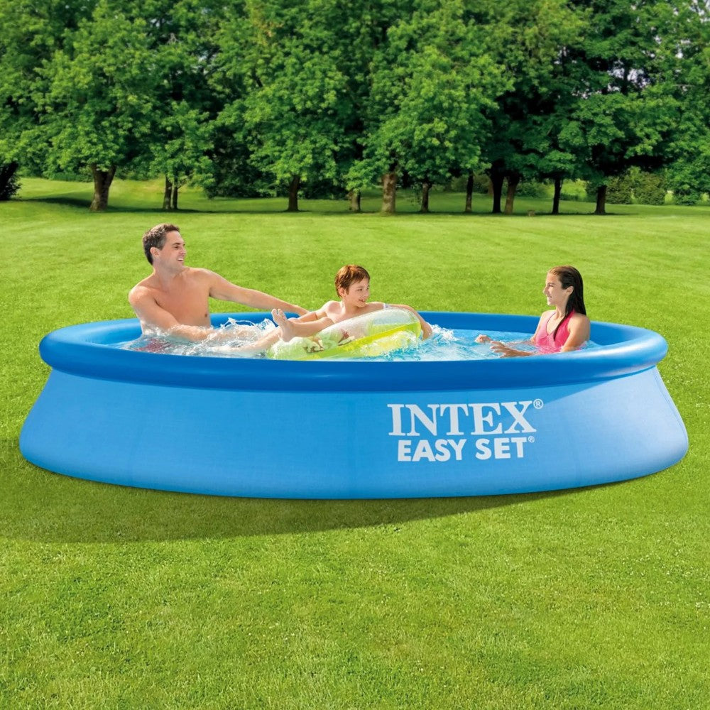Piscina rotonda autoportante in pvc blu con diametro 305xH61 cm capacità lt. 3077 Easy Set