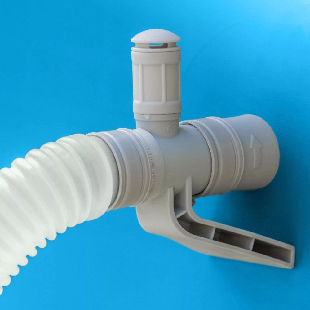Piscina rotonda autoportante con pompa filtro 396xH84 cm capacità lt. 7290 Easy Set