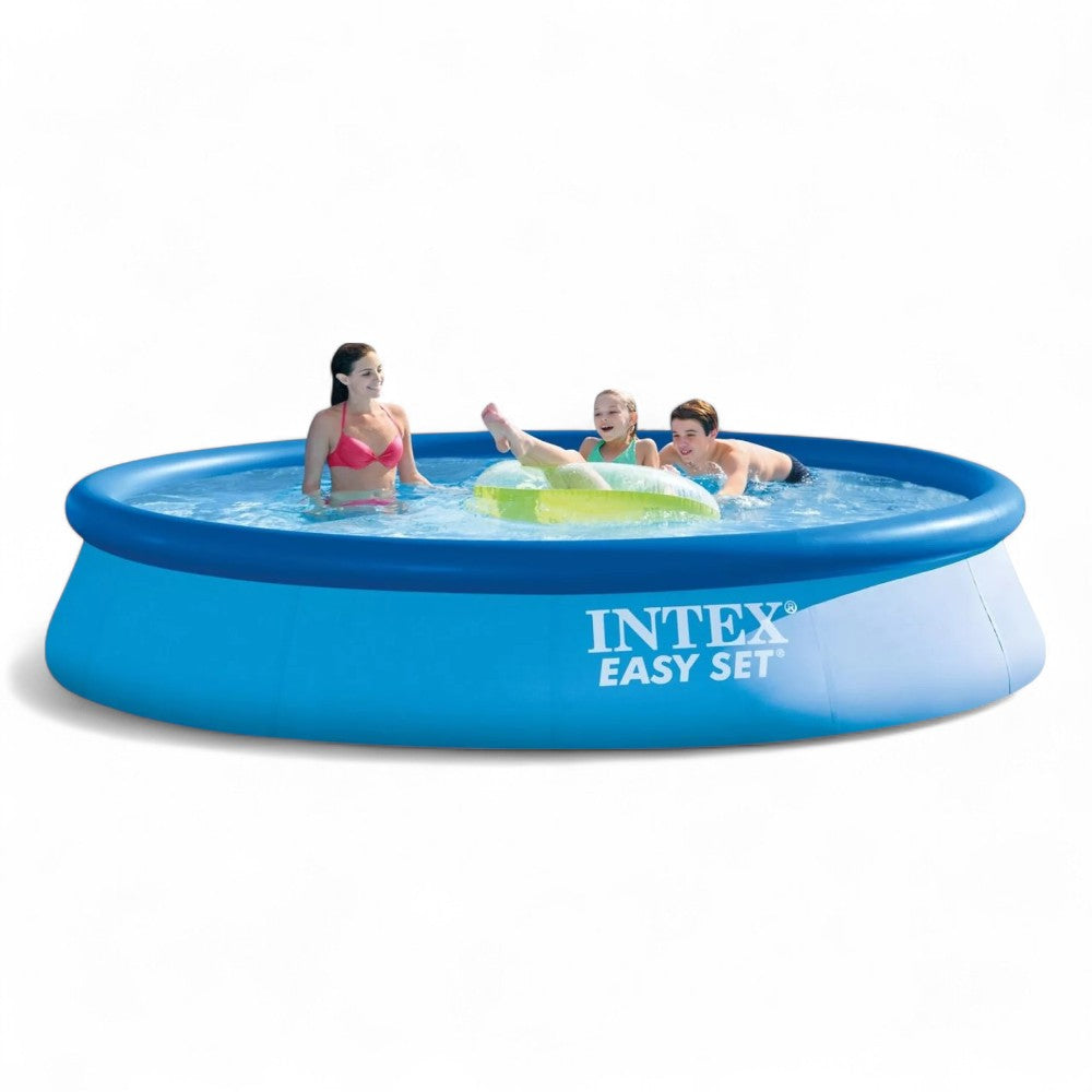 Piscina rotonda autoportante con pompa filtro 396xH84 cm capacità lt. 7290 Easy Set