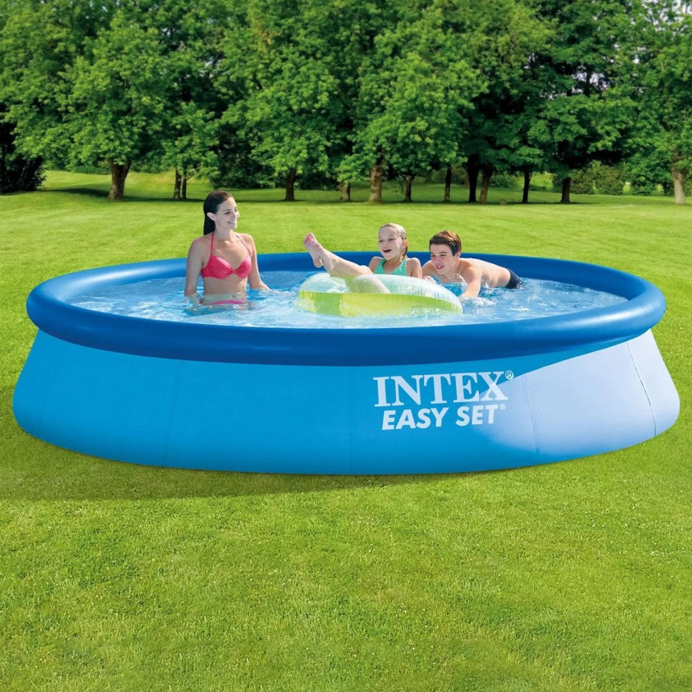 Piscina rotonda autoportante con pompa filtro 396xH84 cm capacità lt. 7290 Easy Set