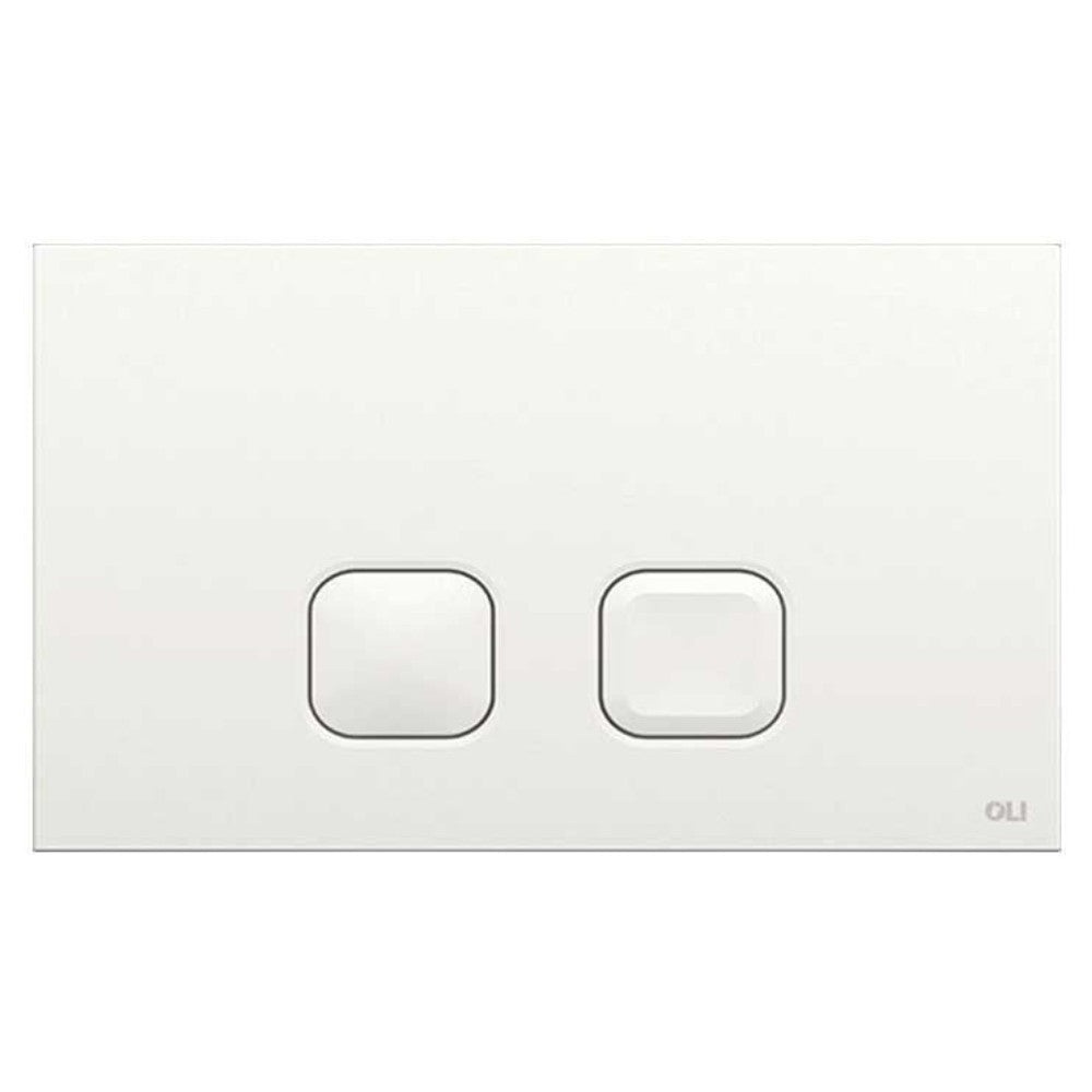 Placca di comando bianca per cassette OLI 74 PLUS Expert Plus e Quadra Plus