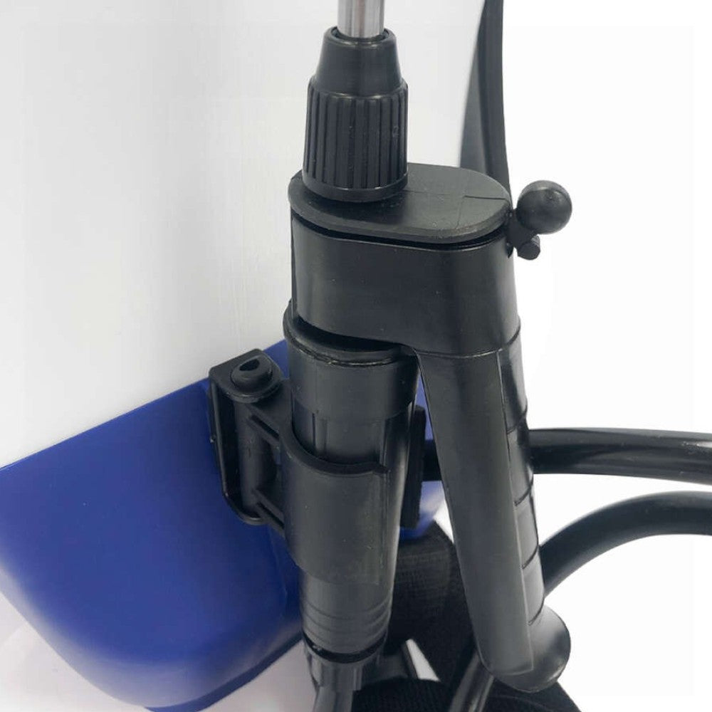 Pompa irroratrice 8 lt. a spalla a batteria litio 12V/4 Ah con lancia estensibile per giardino Lithium 8