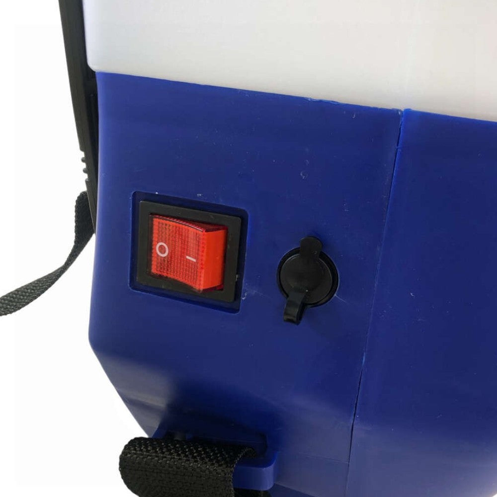 Pompa irroratrice 8 lt. a spalla a batteria litio 12V/4 Ah con lancia estensibile per giardino Lithium 8