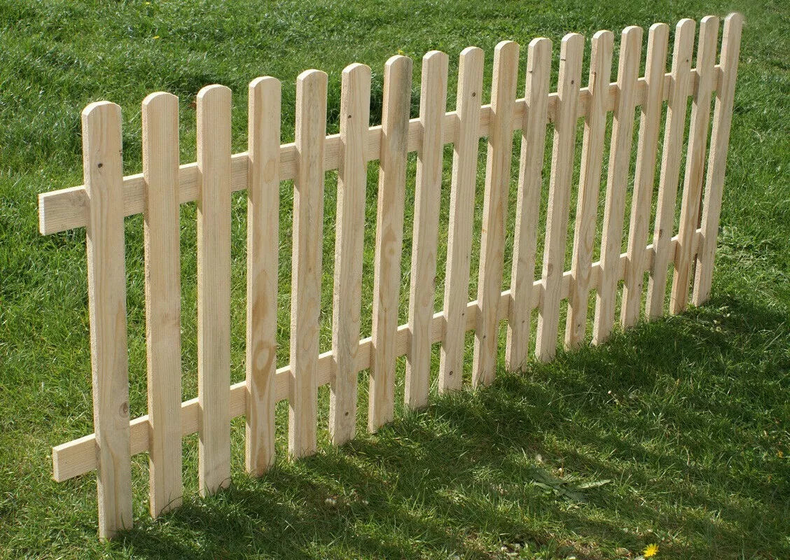 Pannello recinto staccionata in legno 180x100h recinzione giardino forest