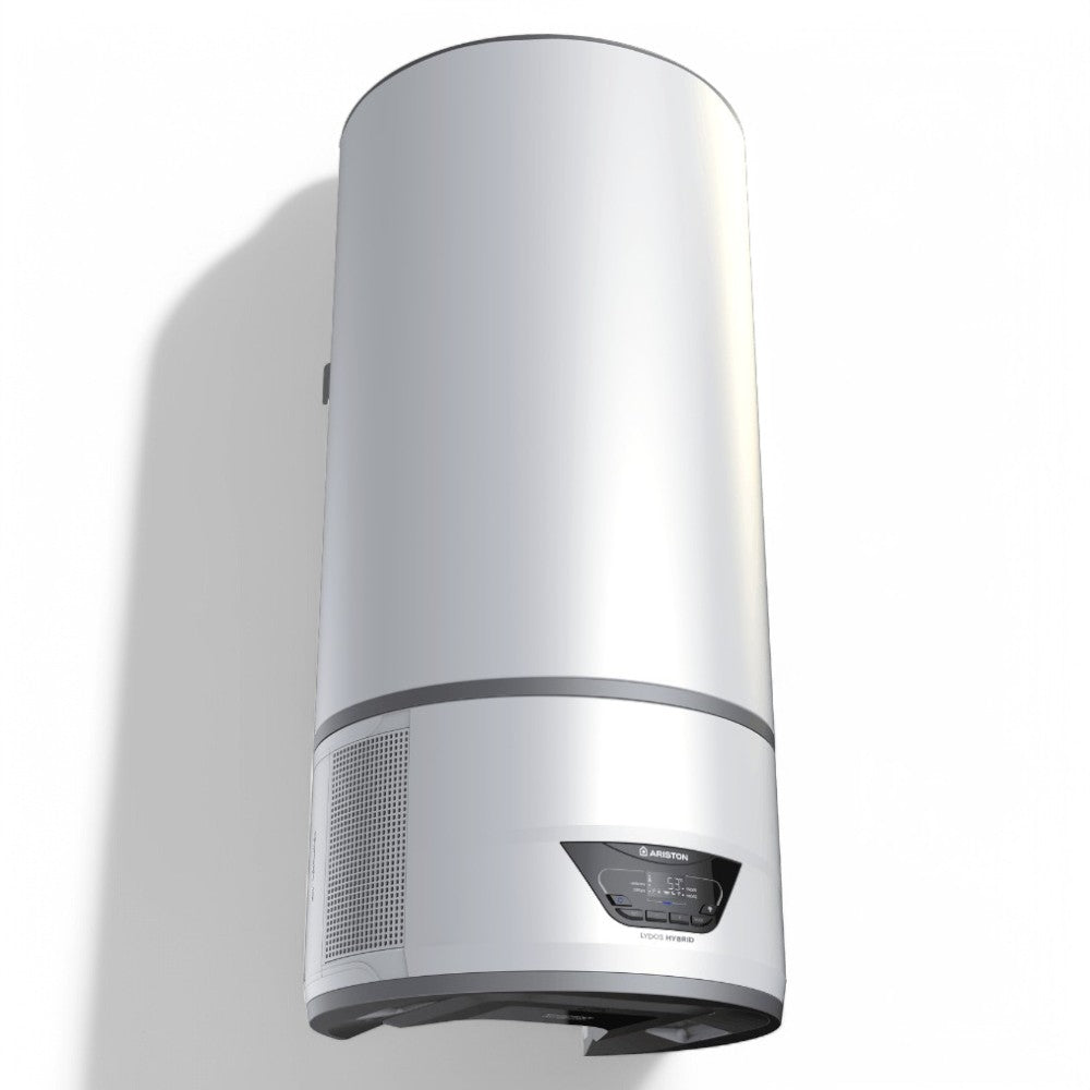 Scaldacqua elettrico ad accumulo 1.2 Kw A con I-MEMORY 80 lt. ibrido 47x47xH100 cm Lydos Hybrid