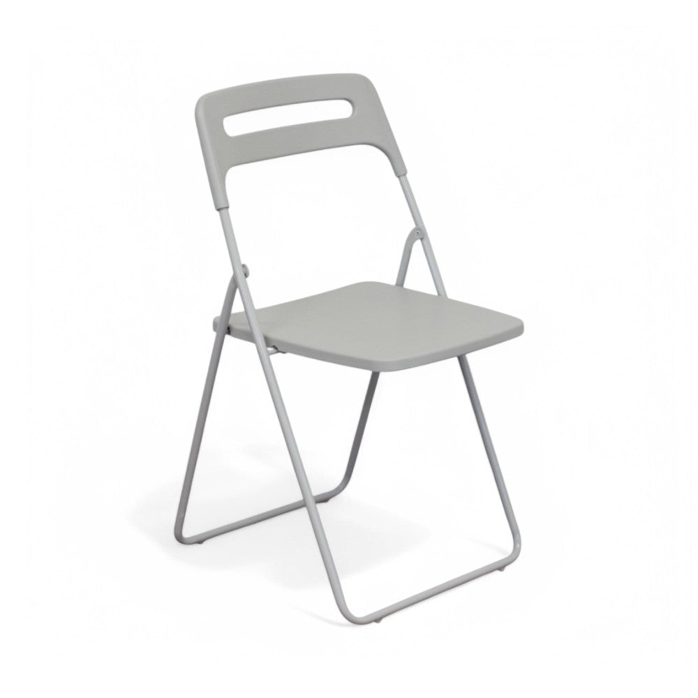 Sedia senza braccioli in resina impilabile con schienale aperto 40x43xH78 cm Elettra