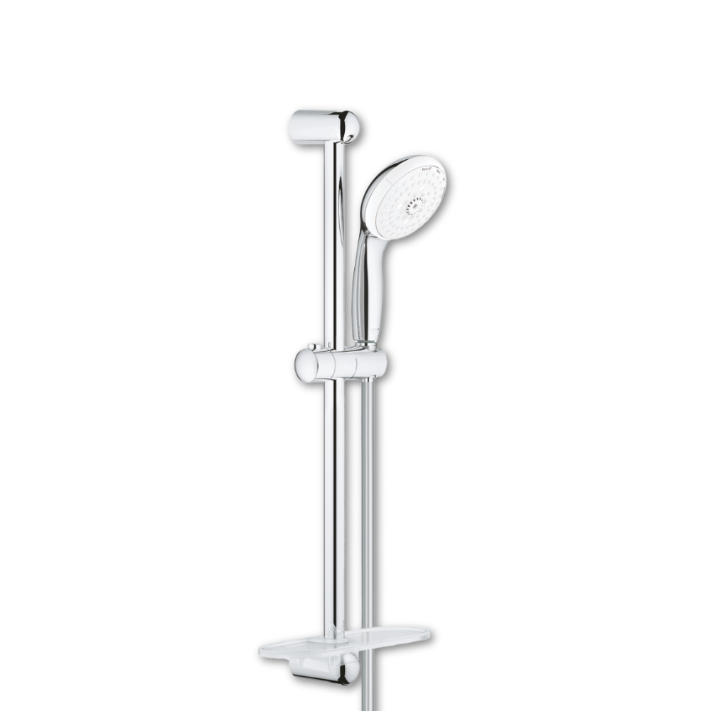 Set saliscendi doccia con portasapone 4 Getti tempesta