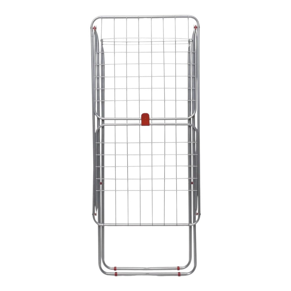 Stendibiancheria in acciaio 180x55xH90 cm e lunghezza stenditura 18 m