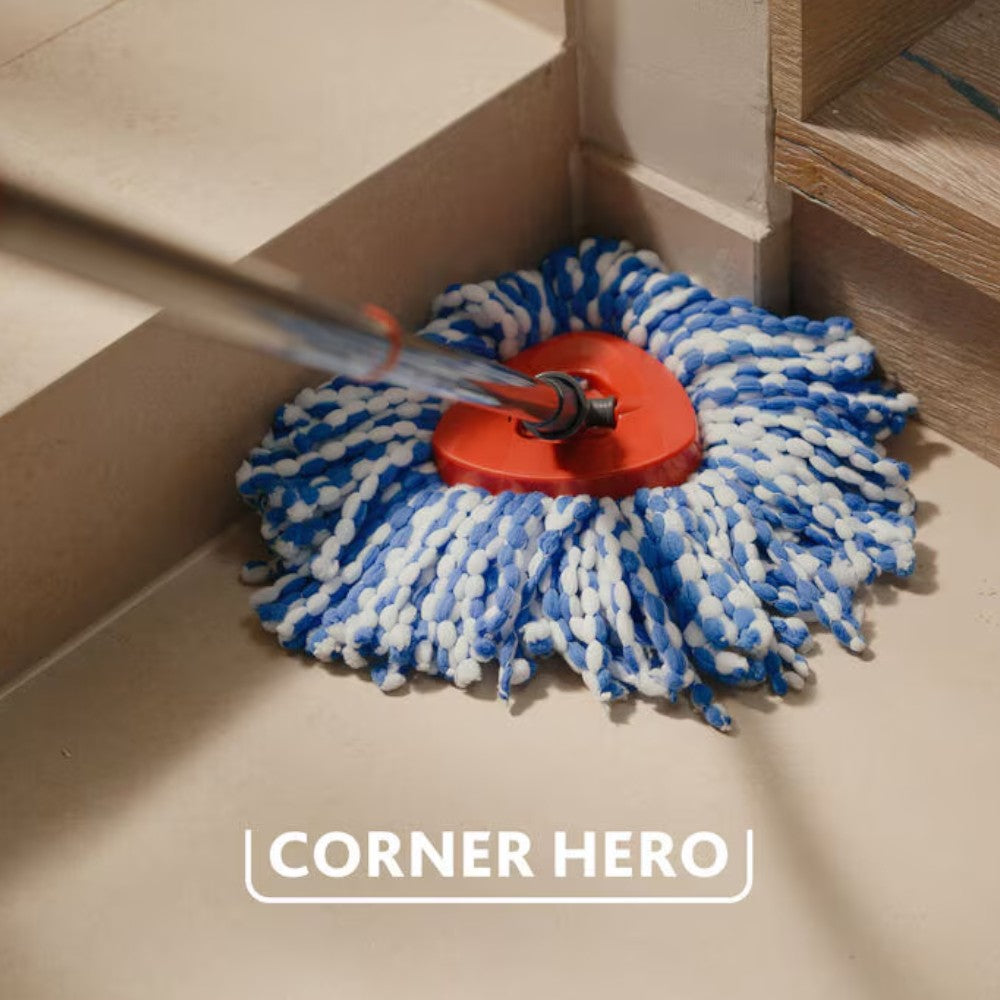 Mop lavapavimenti a doppio serbatoio con pedale spinmop H2PRO