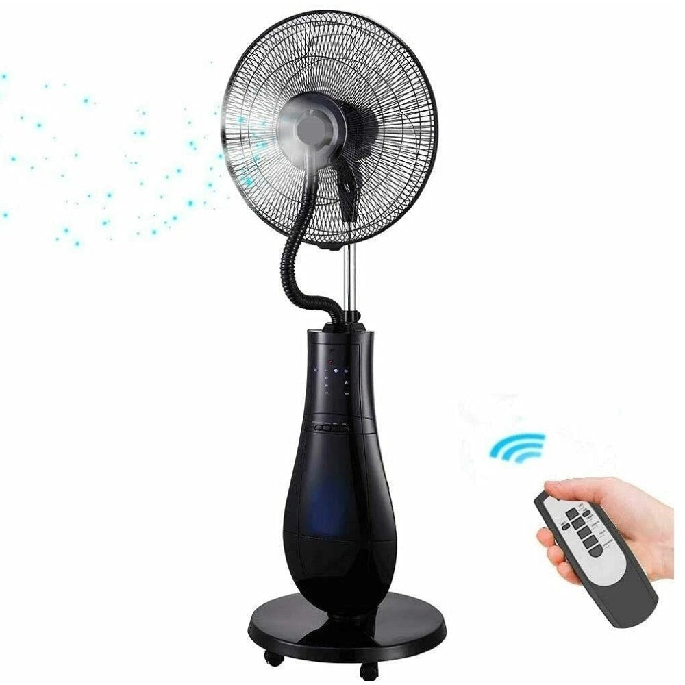 Ventilatore nebulizzatore multifunzione con 3 velocità H130 cm