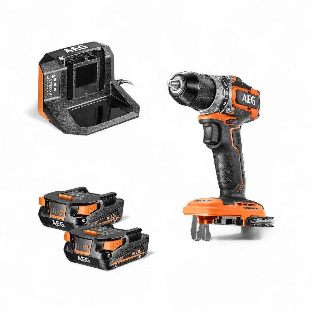 Trapano a percussione a batteria 18v 2.0ah subcompact brushless Bsb18sbl