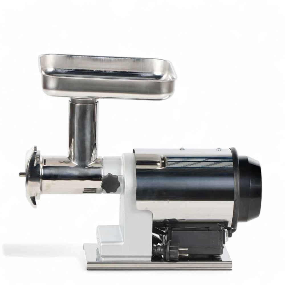 tritacarne elettrico professionale potenza 600 watt motore asincrono elica ghisa piastra acciaio inox uso continuo