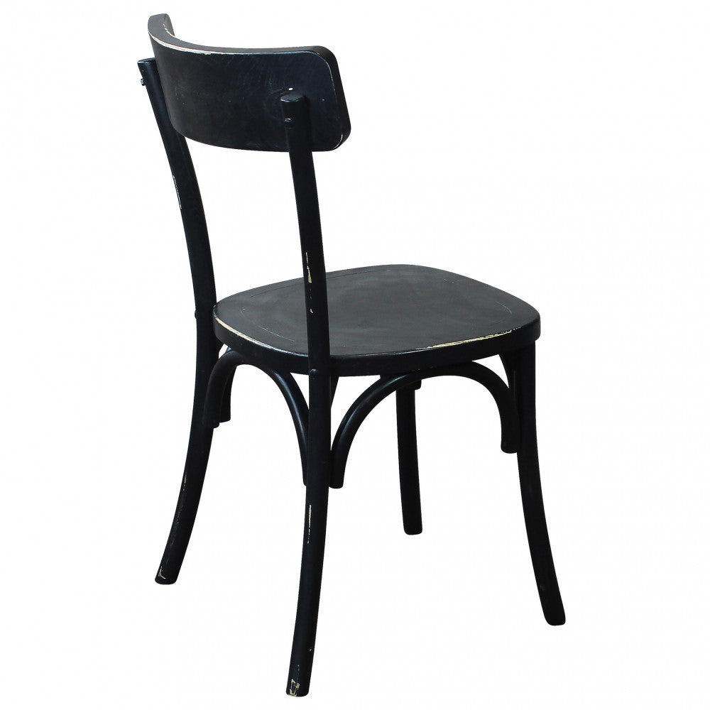 Sedia senza braccioli da interno in legno verniciato 45x42xH87 cm Polly