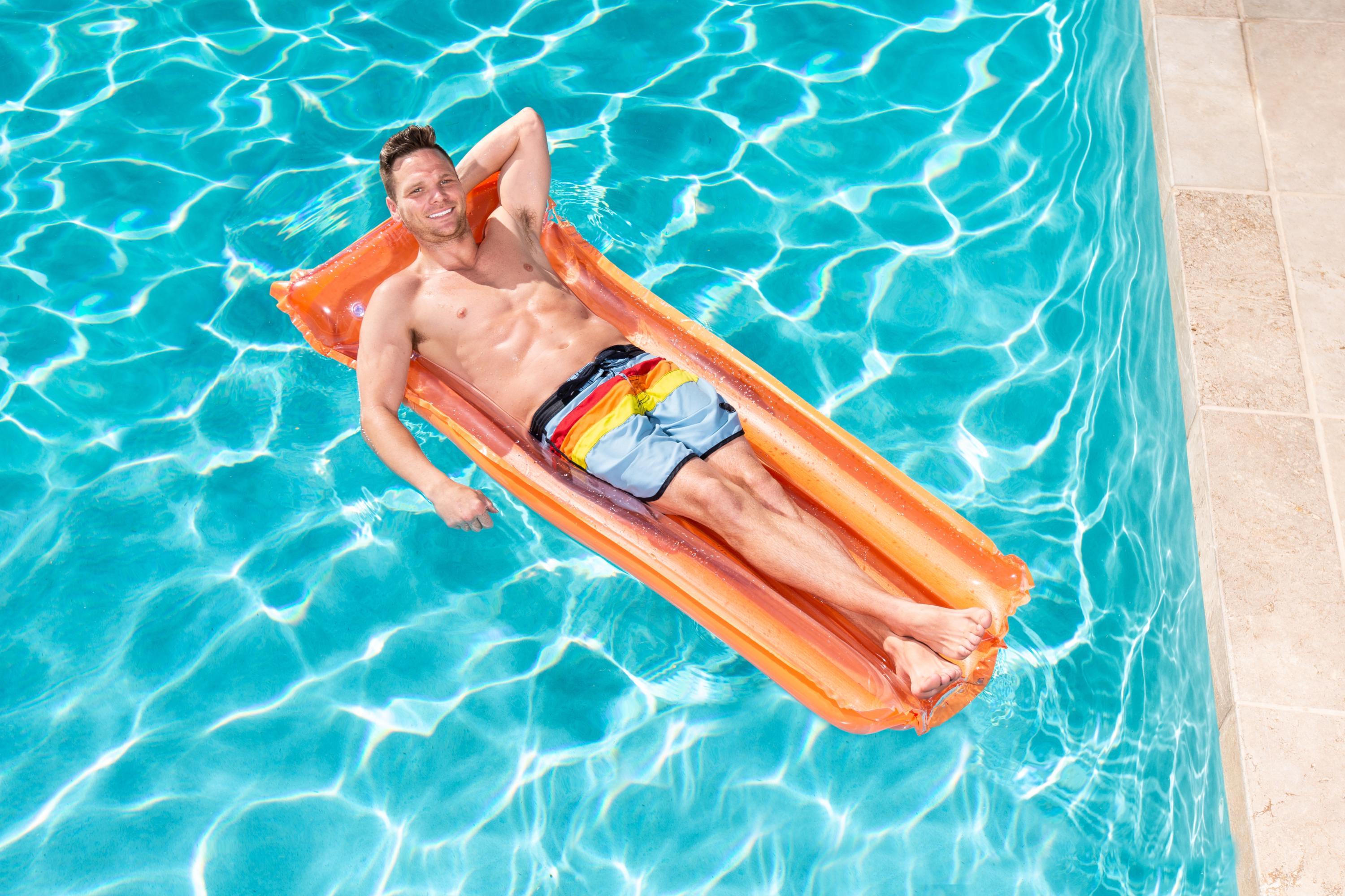Materassino gonfiabile mare piscina confort 5 tubi deluxe Bestway 44013