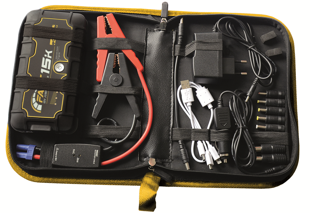 Avviatore D'emergenza e Powerbank portatile con valigetta DECA FAST15K