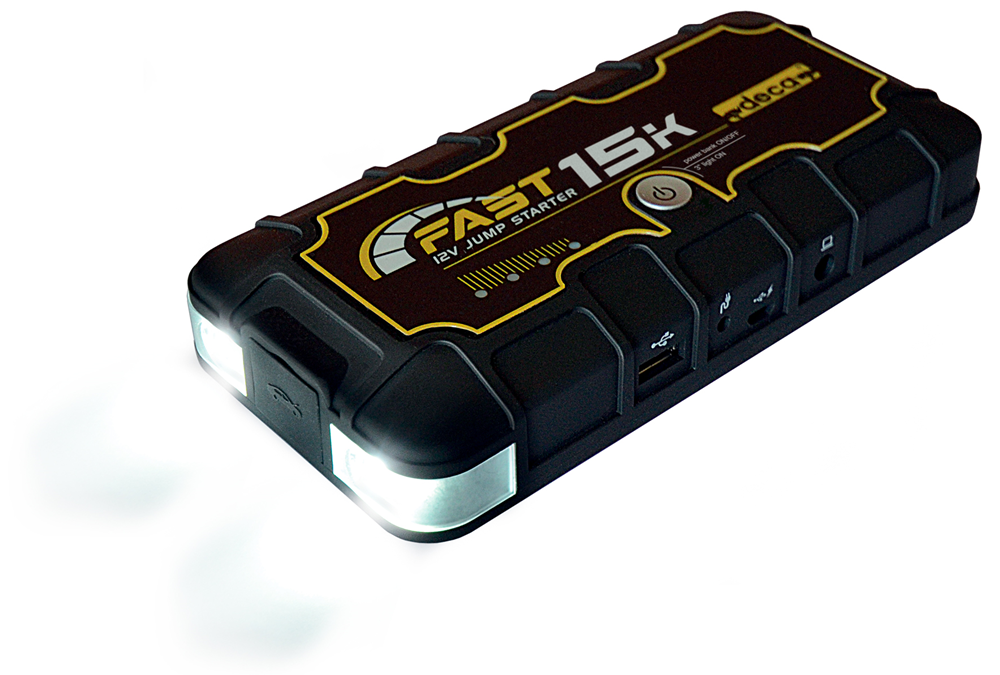 Avviatore D'emergenza e Powerbank portatile con valigetta DECA FAST15K