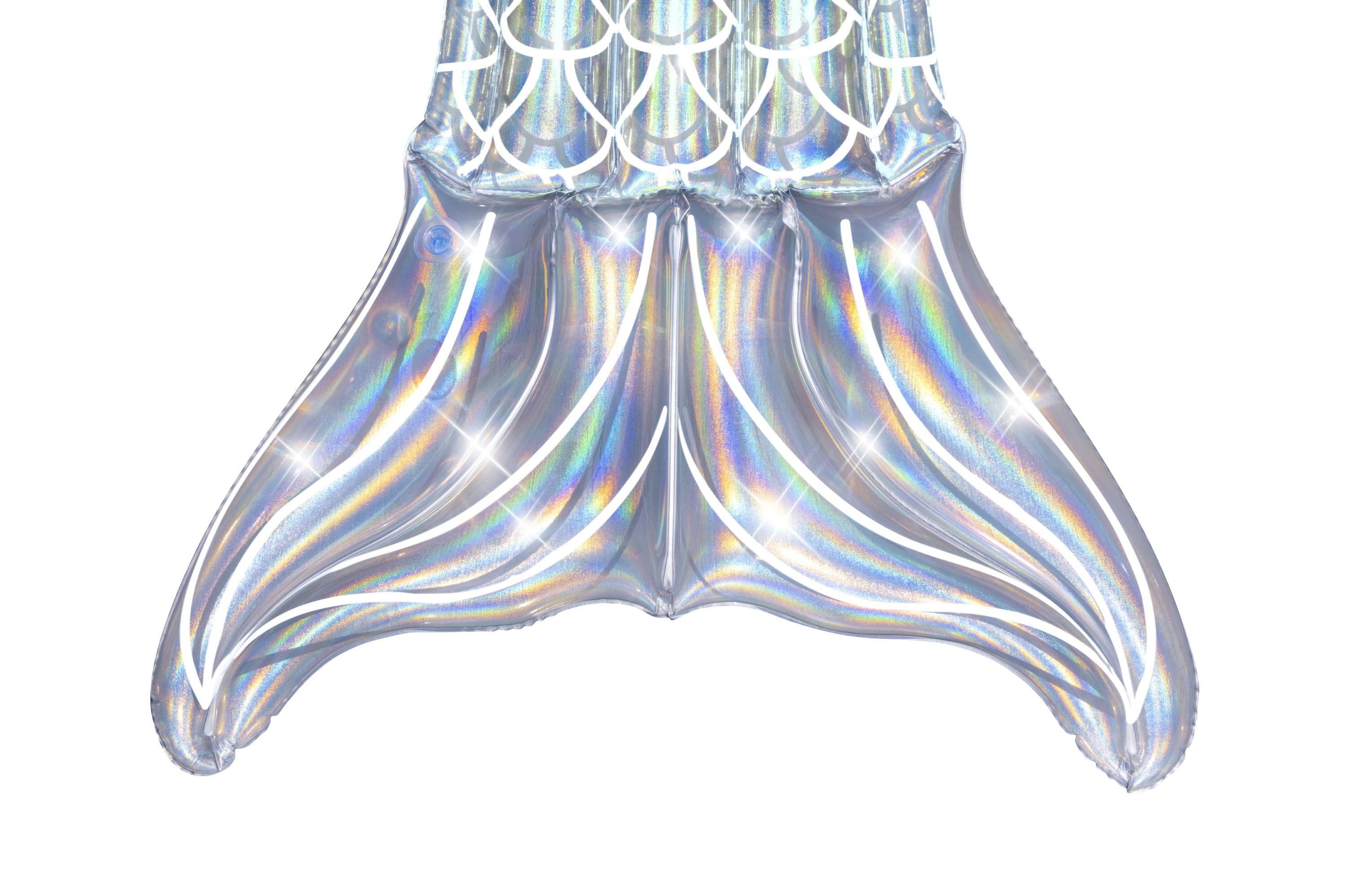 Materassino Sirenetta gonfiabile iridescente scintillante BestWay 43413