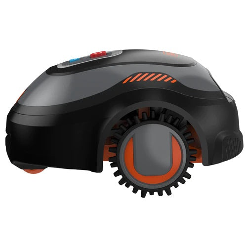 Robot Tagliaerba professionale con pulitura automatica e stazione di ricarica coperta Black+Decker BCRMW 123
