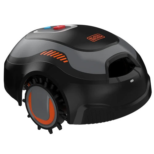 Robot Tagliaerba professionale con pulitura automatica e stazione di ricarica coperta Black+Decker BCRMW 123