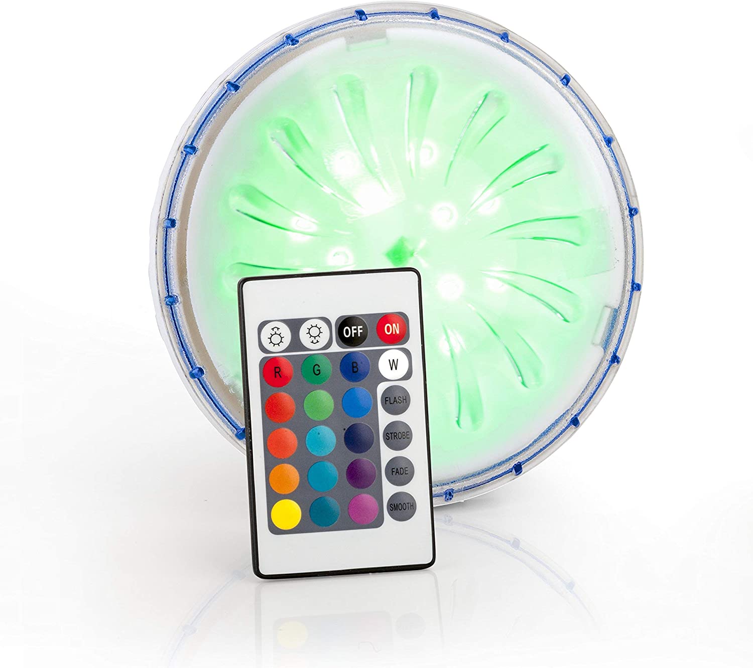 Faretto led illuminazione per piscina fuori terra magnetico multicolore GRE PLED1C