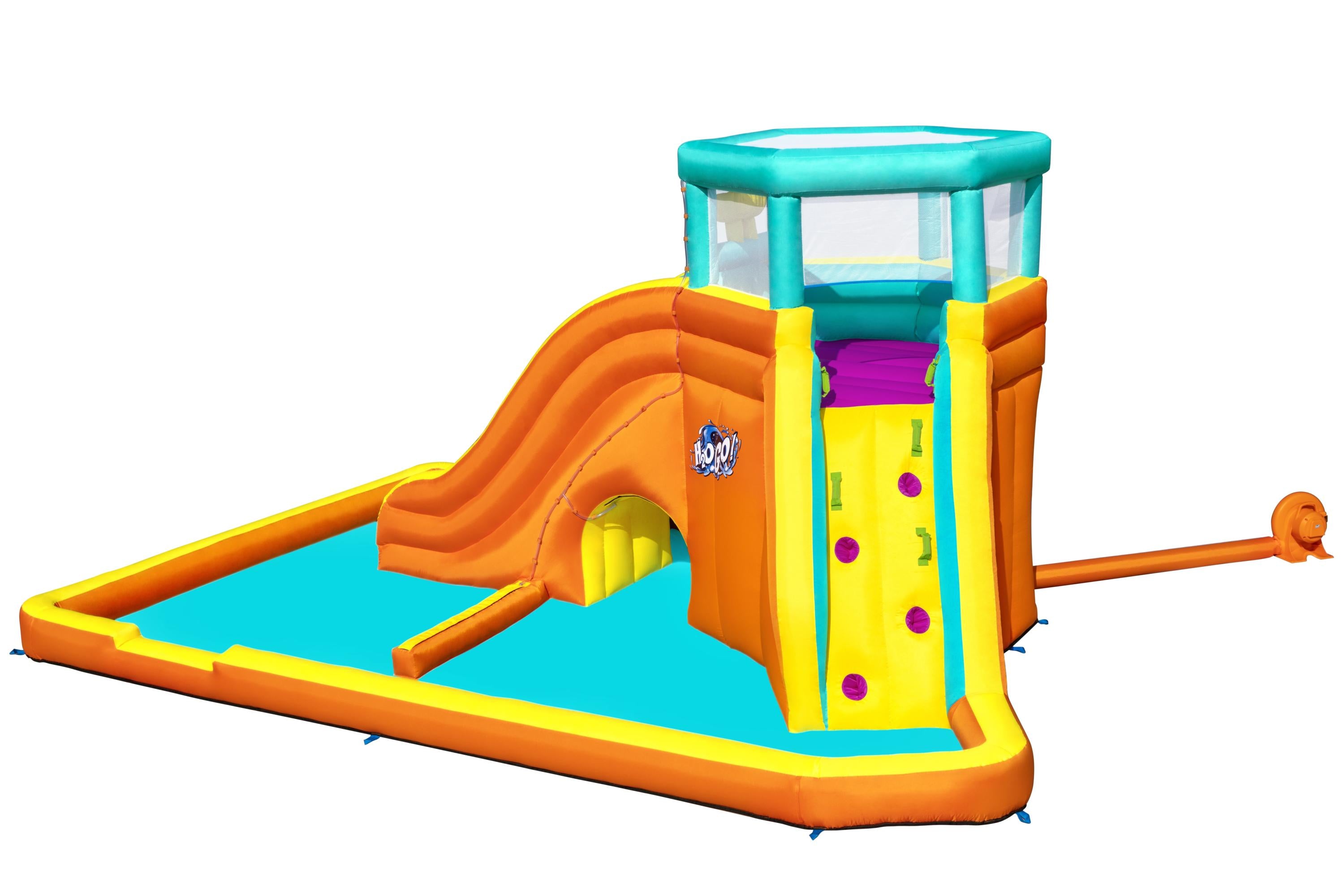Mega Parco Acquatico Gonfiabile con scivolo Tidal Tower 565x373x265 cm BestWay 53385