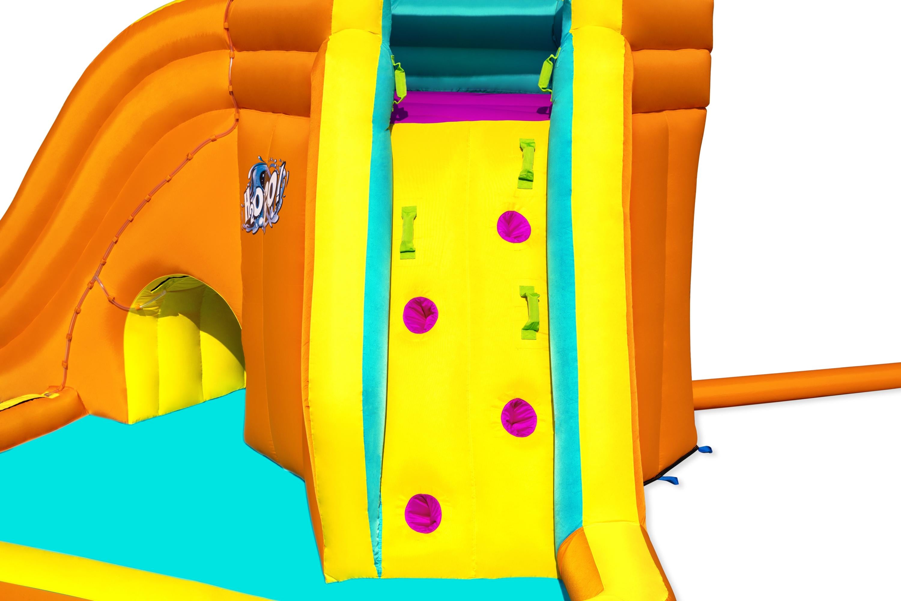 Mega Parco Acquatico Gonfiabile con scivolo Tidal Tower 565x373x265 cm B