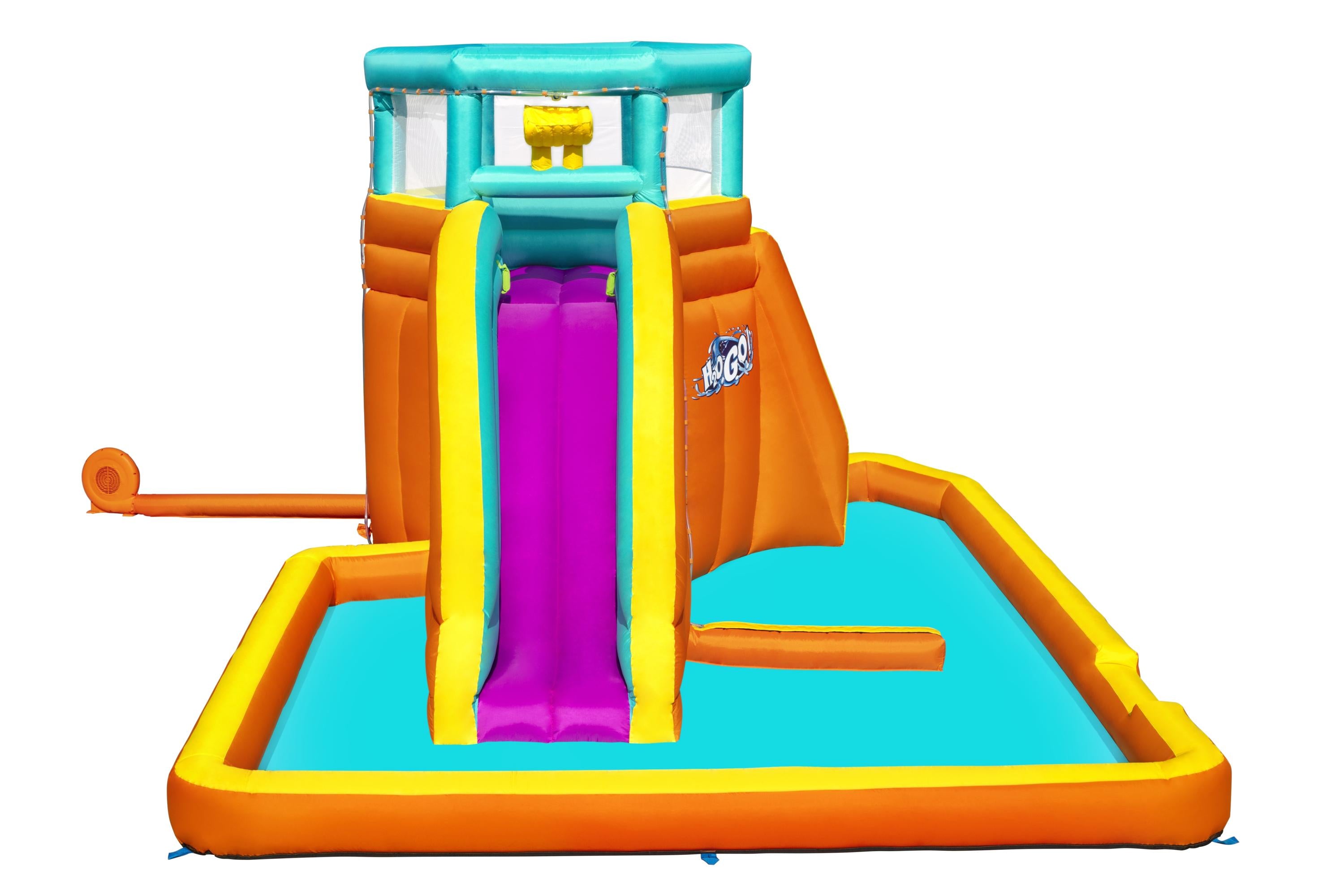 Mega Parco Acquatico Gonfiabile con scivolo Tidal Tower 565x373x265 cm BestWay 53385
