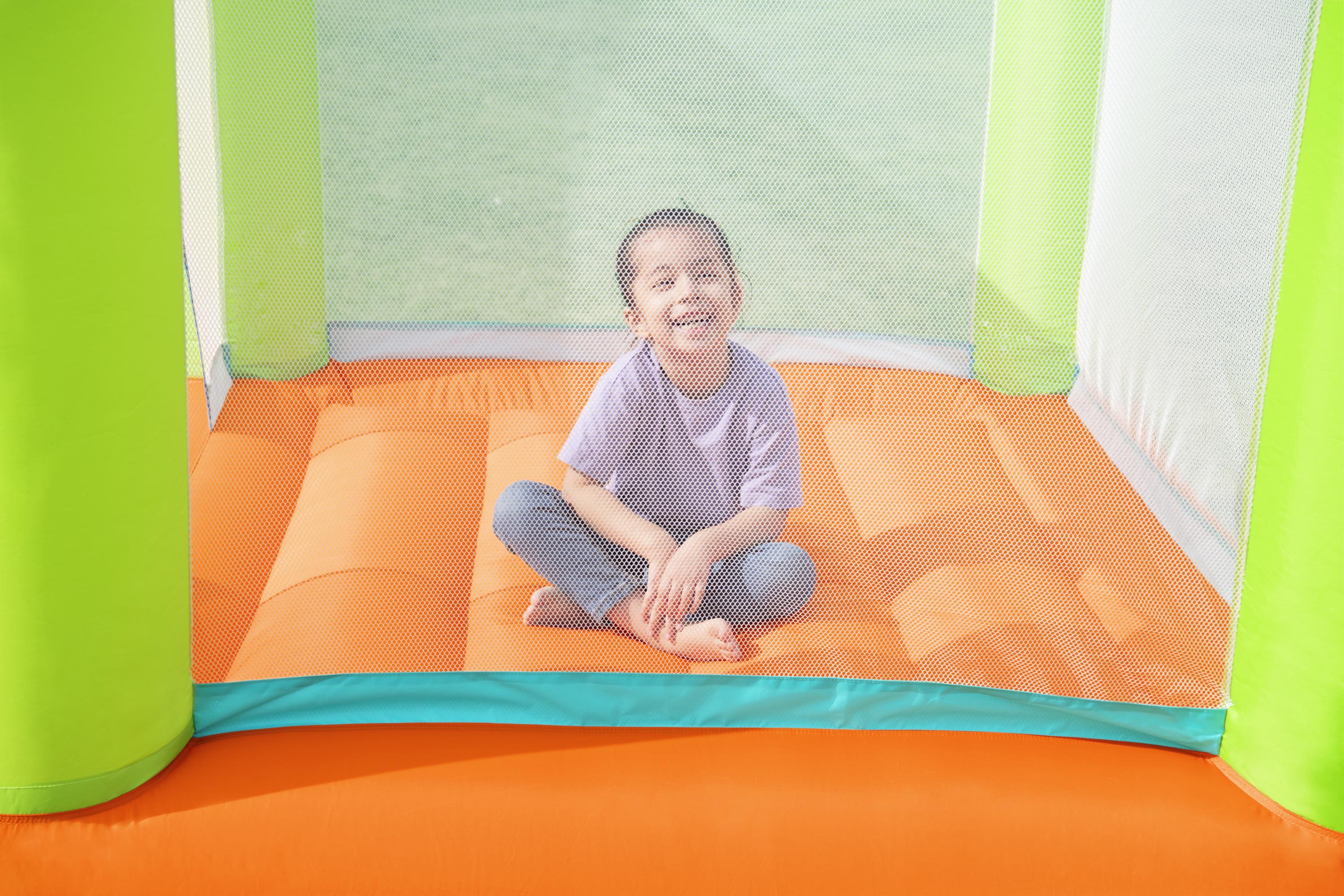 Tappeto castello elastico gonfiabile Bouncer salta e vola H2OGO BESTWAY
