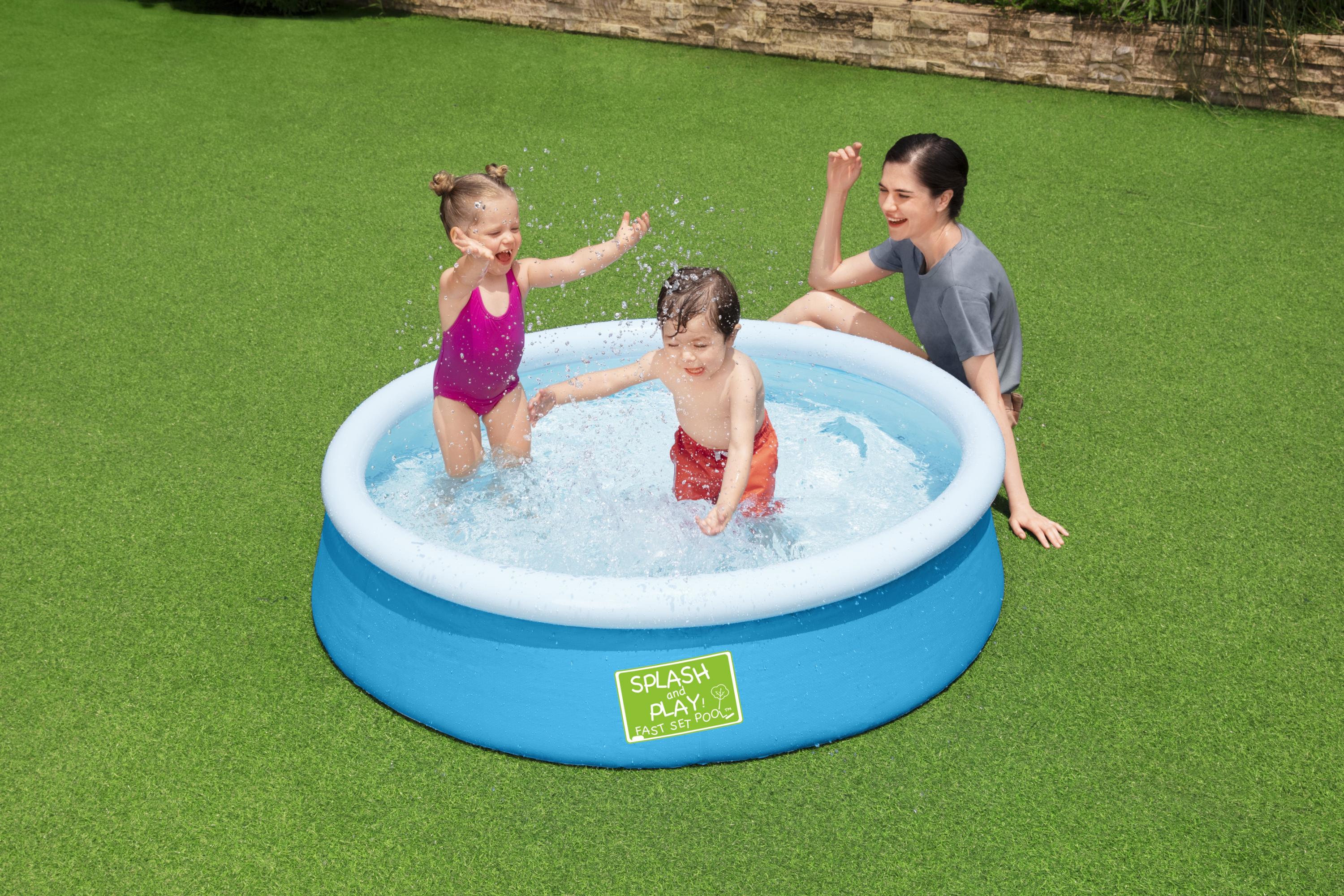 Piscina autoportante gonfiabile Fast Set Blu da 152X38 cm Bestway 57241