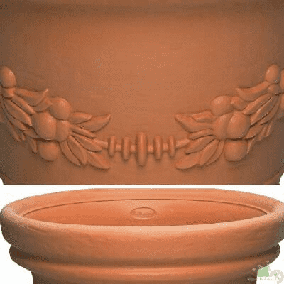 Vaso GDM Eilos in resina Di Martino