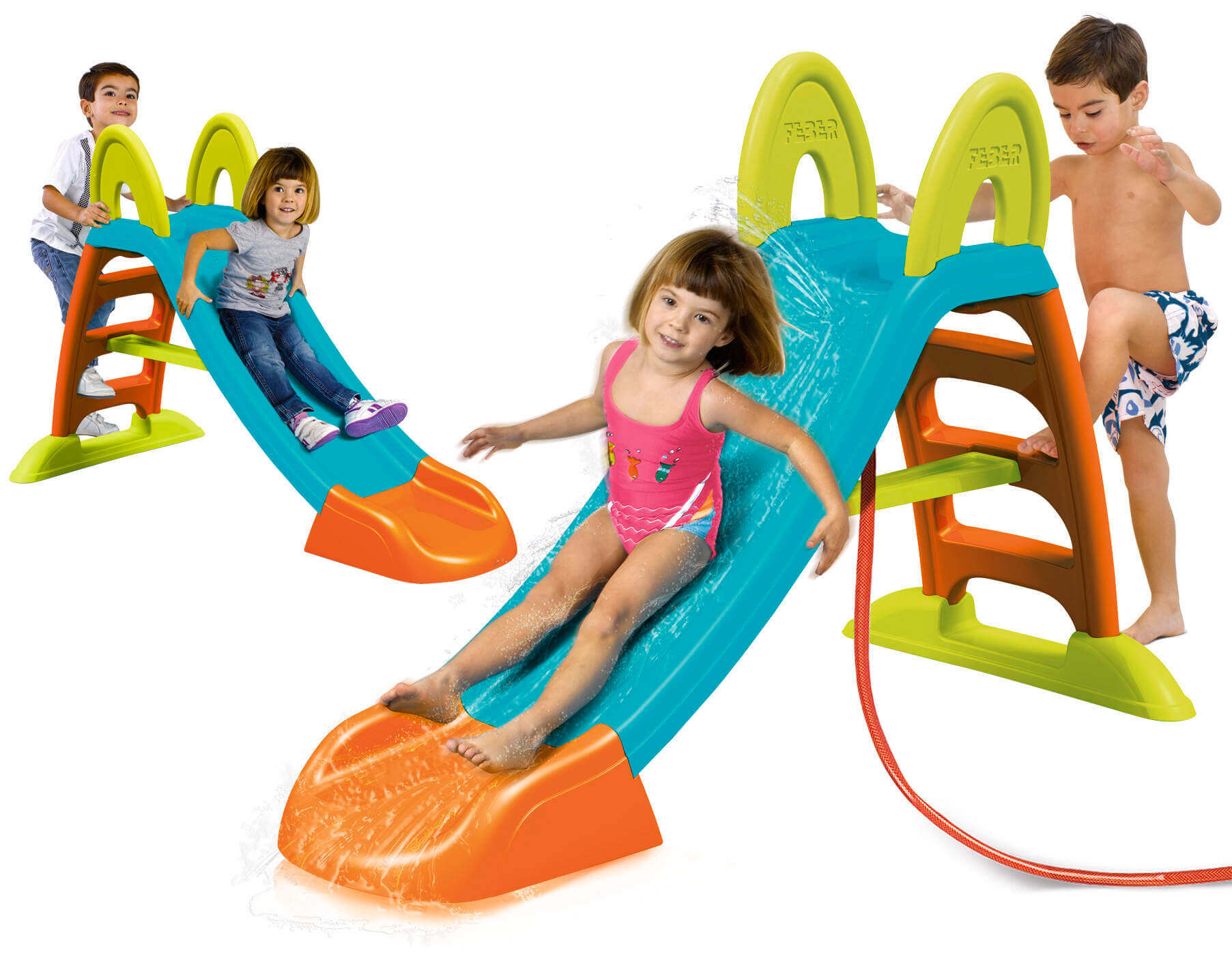 Scivolo da giardino gioco per bambini Junior Plus