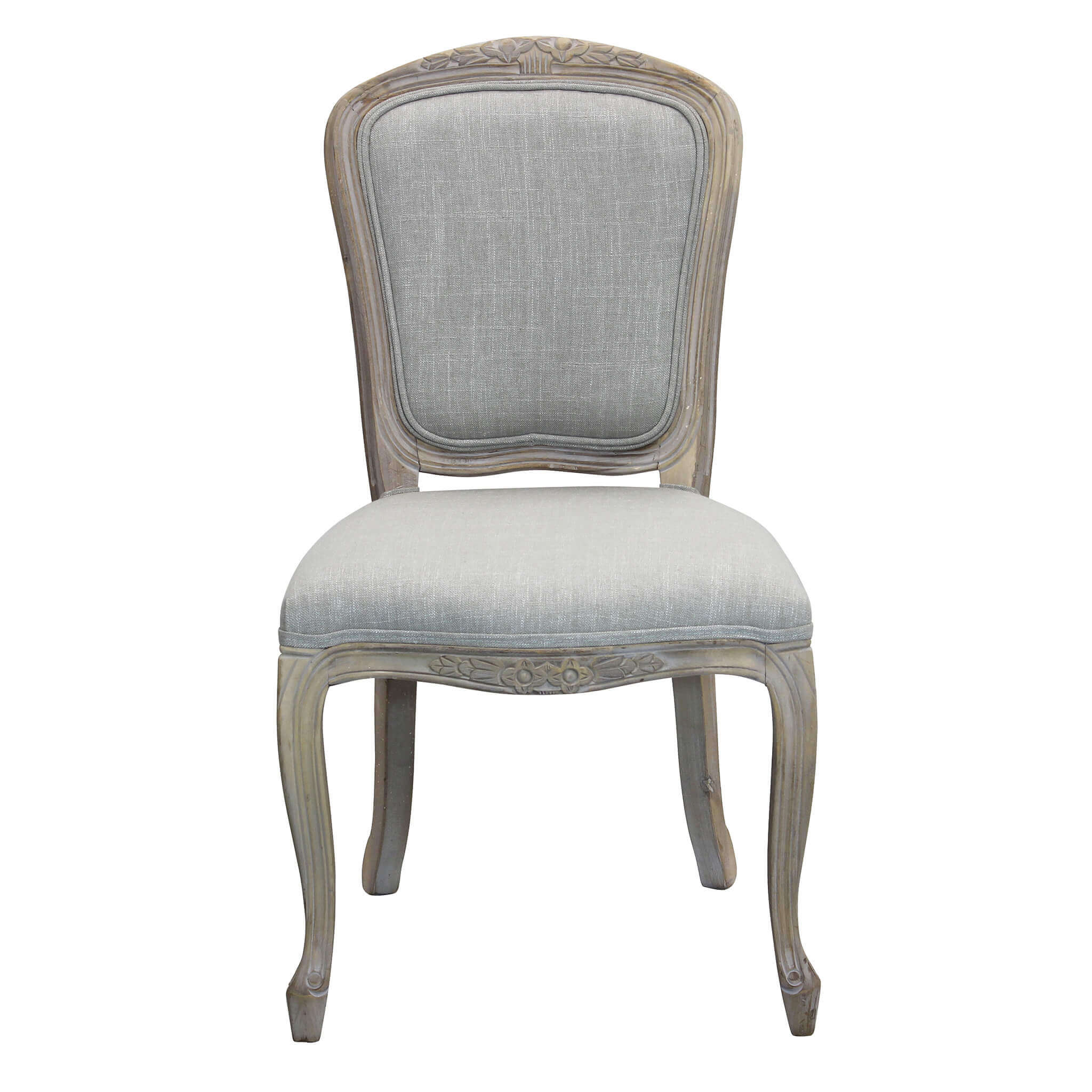 Sedia Romy In Tessuto Grigio