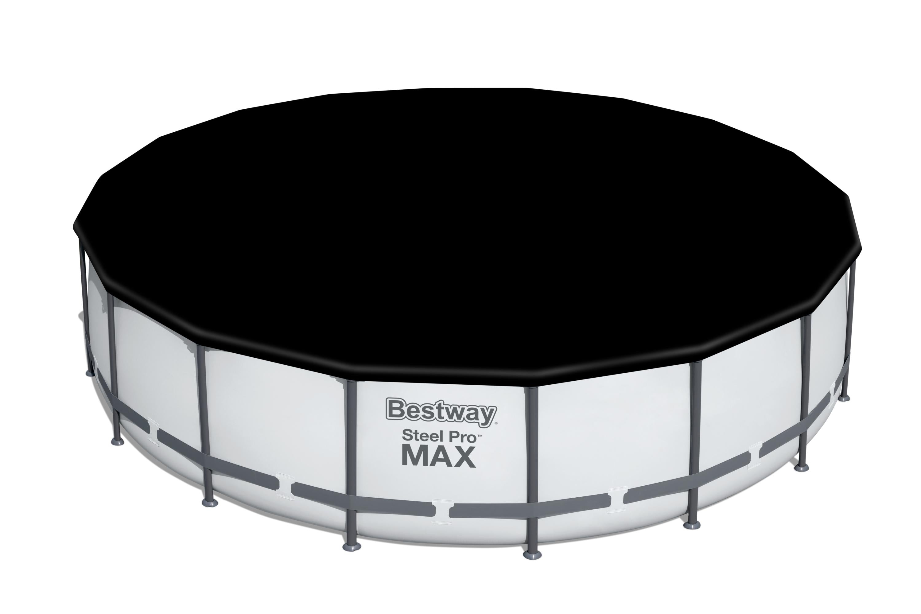 Piscina fuoriterra tonda 549x122H Steel Pro Max Bestway 56462 completa accessori
